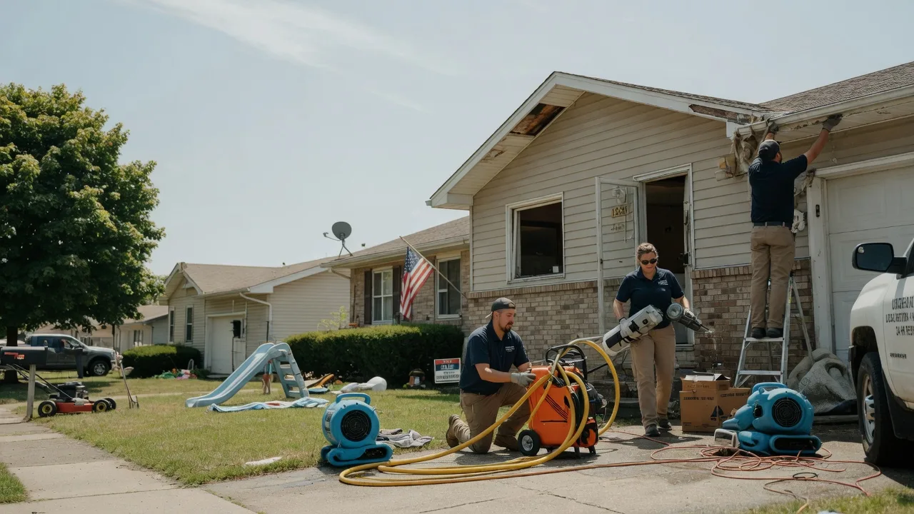 Water Damage Restoration in Mendon, MI near me